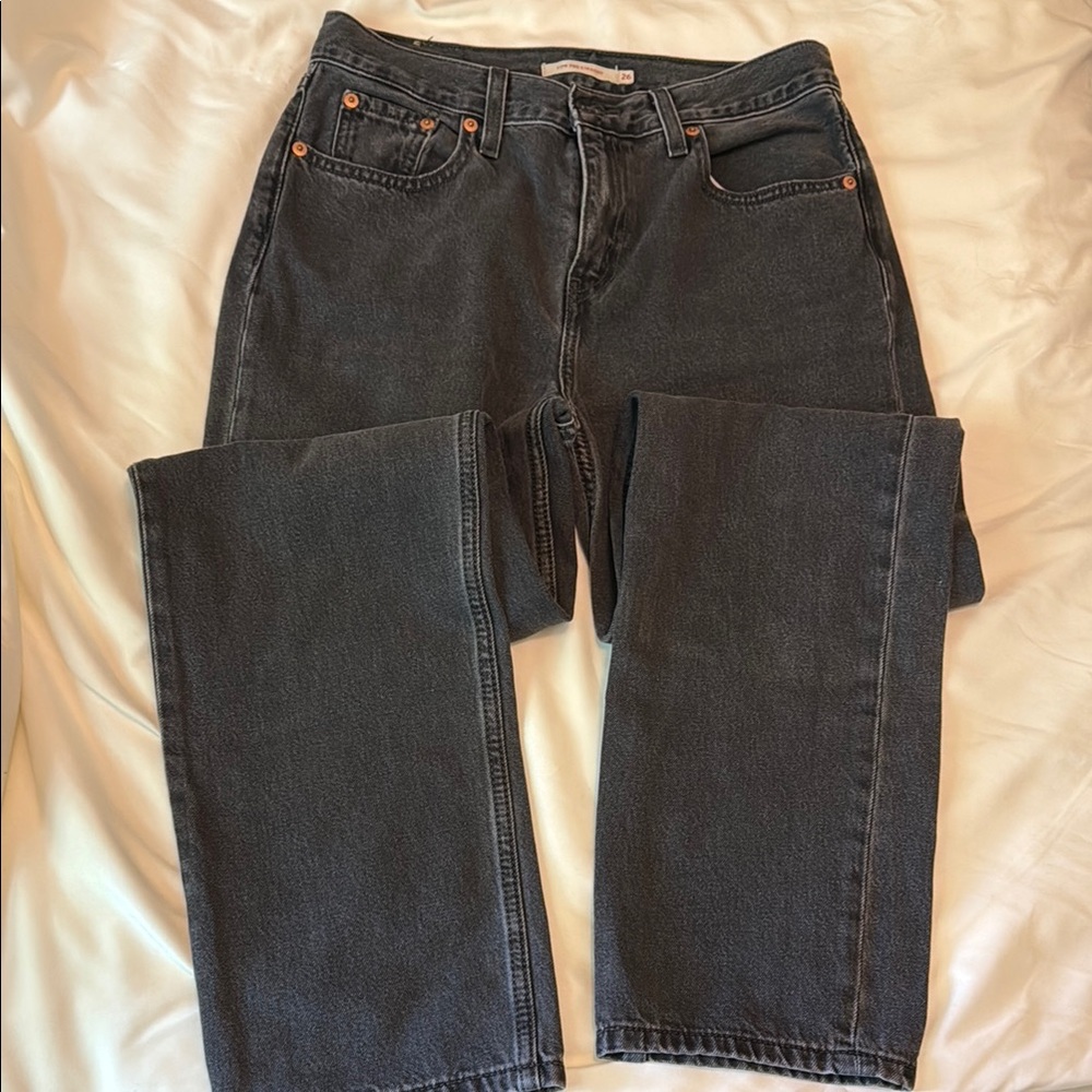 LEVI’S Classic Black Denim Jeans